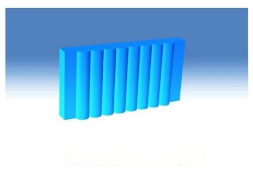 Fused silica silicon Cylinder Micro Lens Array -