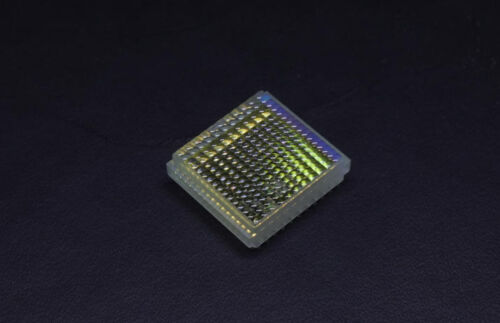 Refractive fused silica square microlens array -