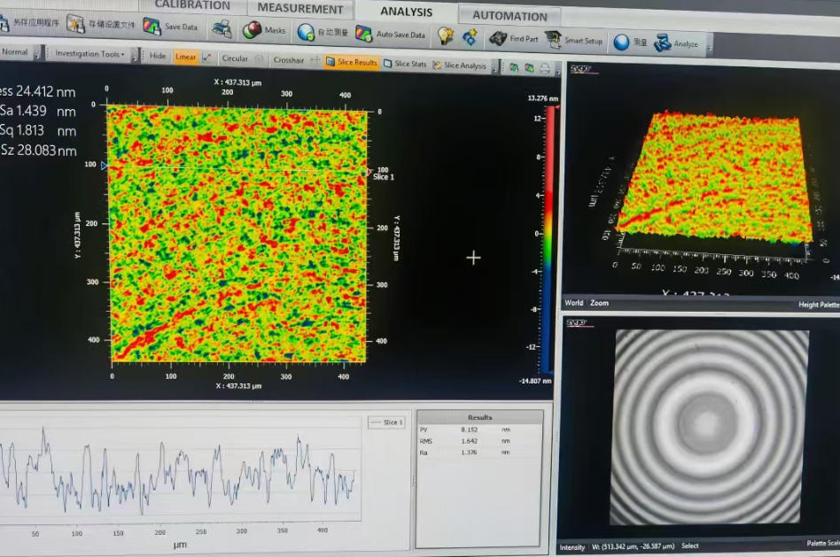 Chalcogenide Glass Testing 1 -