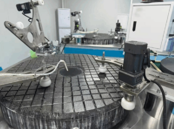 Polishing components -